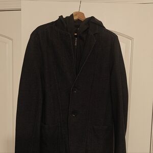 Howe Men's Black Hooded Jacket XL NWT